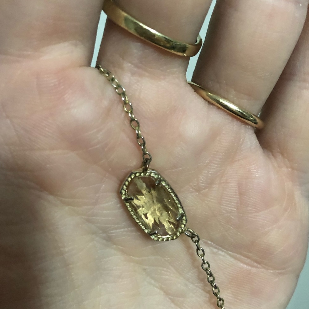 Kendra scott necklace (color: crystal clear)